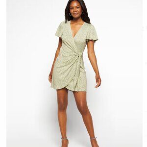Jennifer Knit Wrap Dress
